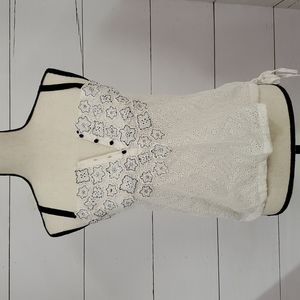 BCBG Eyelet Blouse